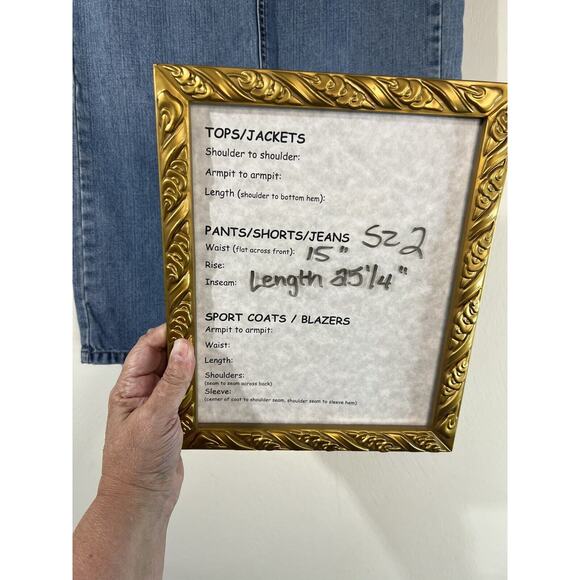 Gap Skirt Womens Sz 2 Denim Pencil 90s Y2K Front Slit Vintage Knee Length - Picture 6 of 6